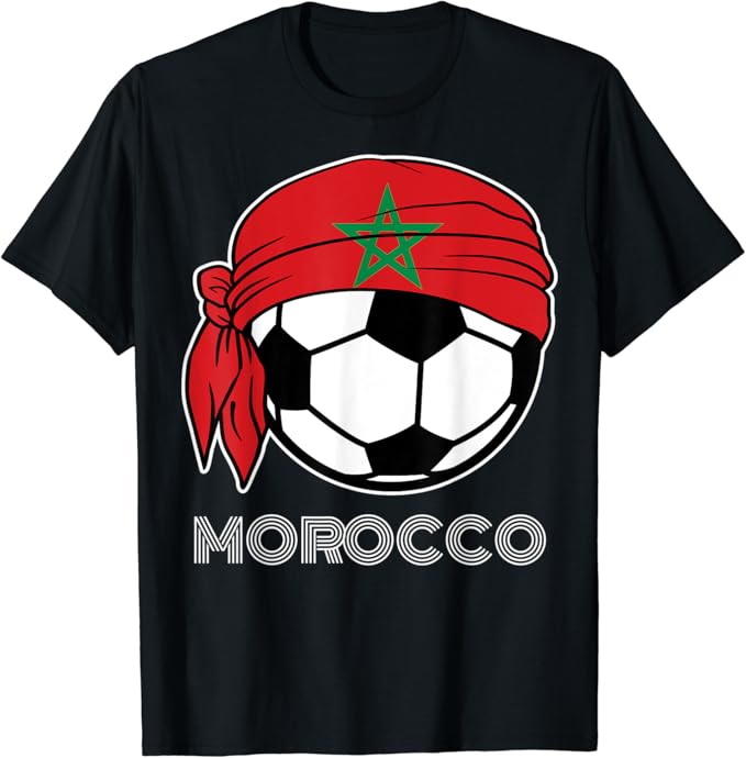 morocco soccer t shirt